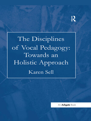 cover image of The Disciplines of Vocal Pedagogy
